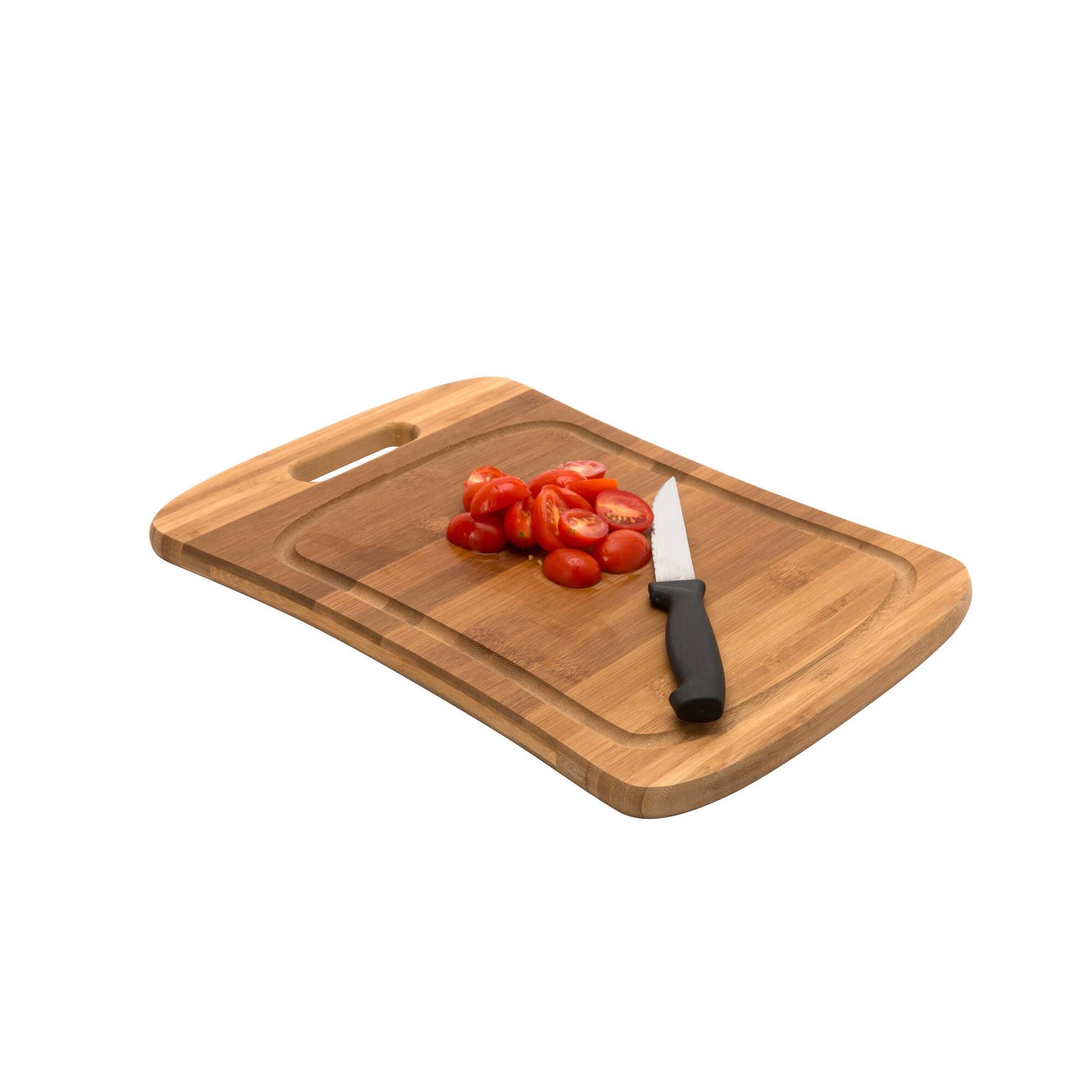 Kitchen Details Large Curved Bamboo Cutting Board